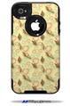 Sea Shells 02 Yellow Sunshine - Decal Style Vinyl Skin fits Otterbox Commuter iPhone4/4s Case (CASE SOLD SEPARATELY)
