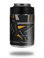 Skin Decal Wrap for Yeti Colster, Ozark Trail and RTIC Can Coolers - Baja 0023 Orange (COOLER NOT INCLUDED)
