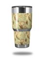Skin Decal Wrap for Yeti Tumbler Rambler 30 oz Sea Shells 02 Yellow Sunshine (TUMBLER NOT INCLUDED)