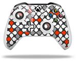 WraptorSkinz Decal Skin Wrap Set works with 2016 and newer XBOX One S / X Controller Locknodes 05 Red (CONTROLLER NOT INCLUDED)