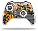 WraptorSkinz Decal Skin Wrap Set works with 2016 and newer XBOX One S / X Controller Baja 0032 Orange (CONTROLLER NOT INCLUDED)