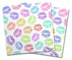 WraptorSkinz Vinyl Craft Cutter Designer 12x12 Sheets Rainbow Lips White - 2 Pack