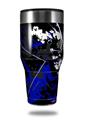 Skin Decal Wrap for Walmart Ozark Trail Tumblers 40oz - Baja 0003 Royal Blue (TUMBLER NOT INCLUDED)