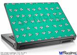 Laptop Skin (Large) - Paper Planes Turquoise