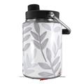 Skin Decal Wrap for Yeti Half Gallon Jug Watercolor Leaves Purple - JUG NOT INCLUDED by WraptorSkinz