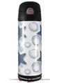 Skin Decal Wrap for Thermos Funtainer 16oz Bottle Starfish and Sea Shells White (BOTTLE NOT INCLUDED) by WraptorSkinz
