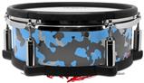 Skin Wrap works with Roland vDrum Shell PD-108 Drum WraptorCamo Old School Camouflage Camo Blue Medium (DRUM NOT INCLUDED)