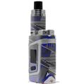 Skin Decal Wrap for Smok AL85 Alien Baby Baja 0032 Royal Blue VAPE NOT INCLUDED