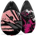Skin Decal Wrap 2 Pack compatible with Suorin Drop Baja 0040 Pink VAPE NOT INCLUDED
