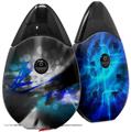 Skin Decal Wrap 2 Pack compatible with Suorin Drop ZaZa Blue VAPE NOT INCLUDED