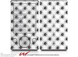 Kearas Daisies Black on White - Decal Style skin fits Zune 80/120GB  (ZUNE SOLD SEPARATELY)