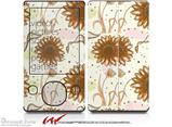 Flowers Pattern 19 - Decal Style skin fits Zune 80/120GB  (ZUNE SOLD SEPARATELY)