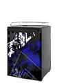 Kegerator Skin - Baja 0003 Royal Blue (fits medium sized dorm fridge and kegerators)